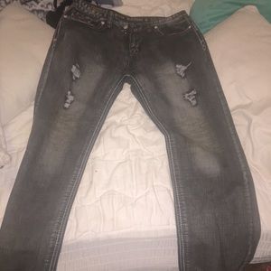 Rock revival mens jeans
